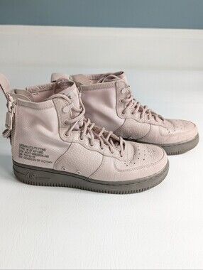 Nike SF Air Force 1 Mid Sneakers Women's Size 8 Pink High Tops